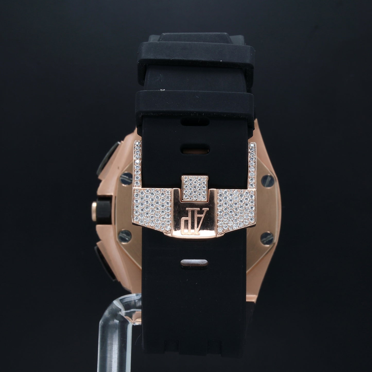 Luxury Men's Watch AP White & Rose