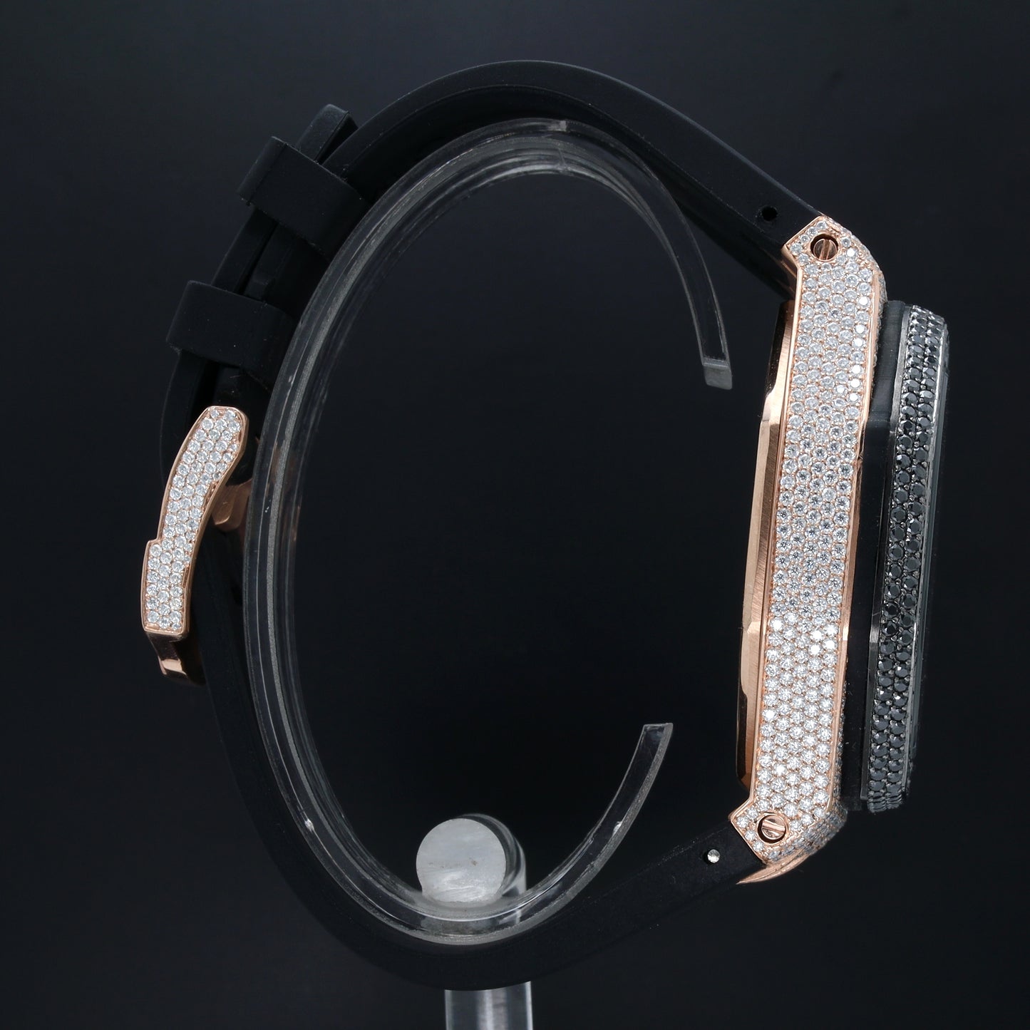 Luxury Men's Watch AP White & Rose