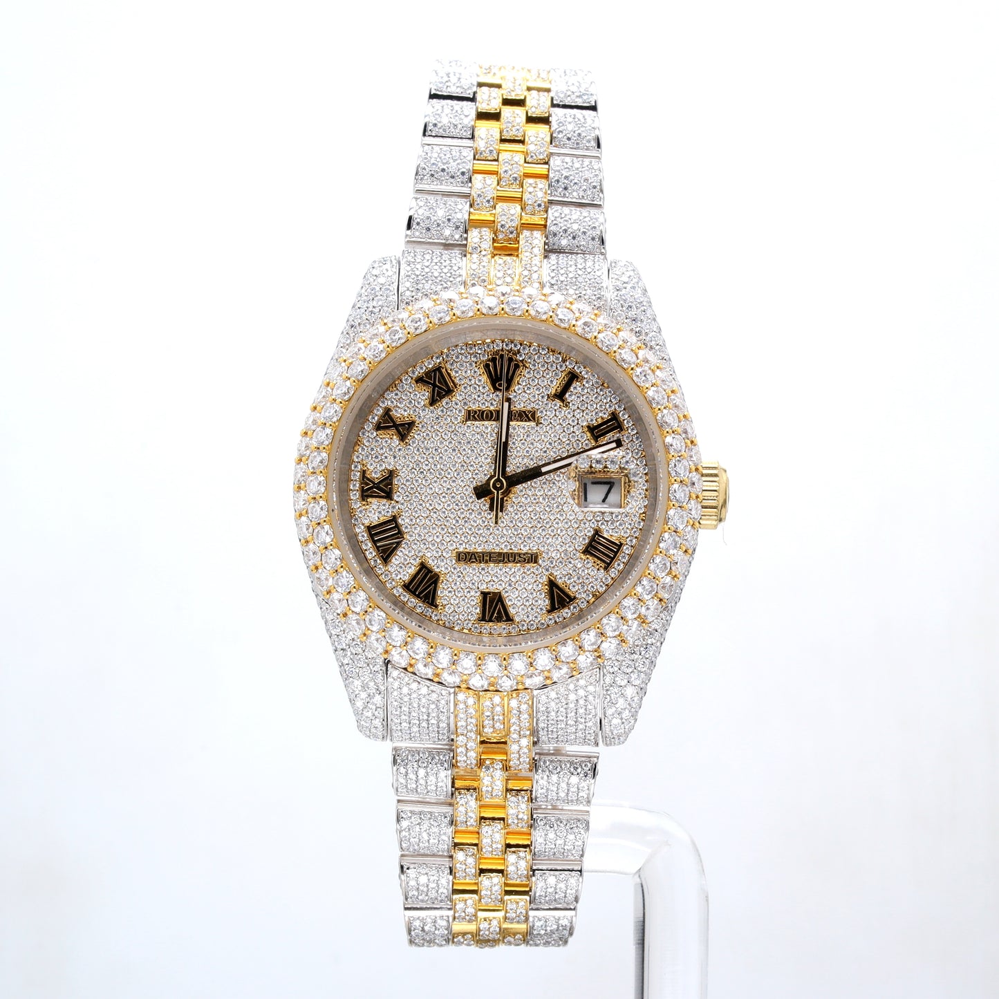 Luxury Men's Diamond Watch Rolex