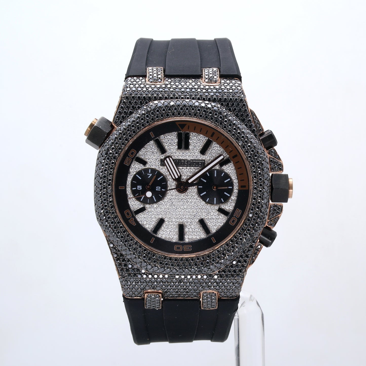 Luxury Men's Watch AP Rose Black