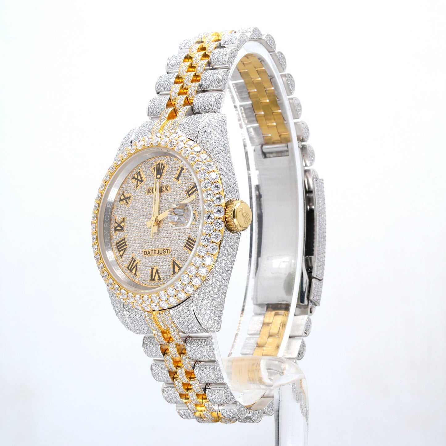 Luxury Men's Diamond Watch Rolex