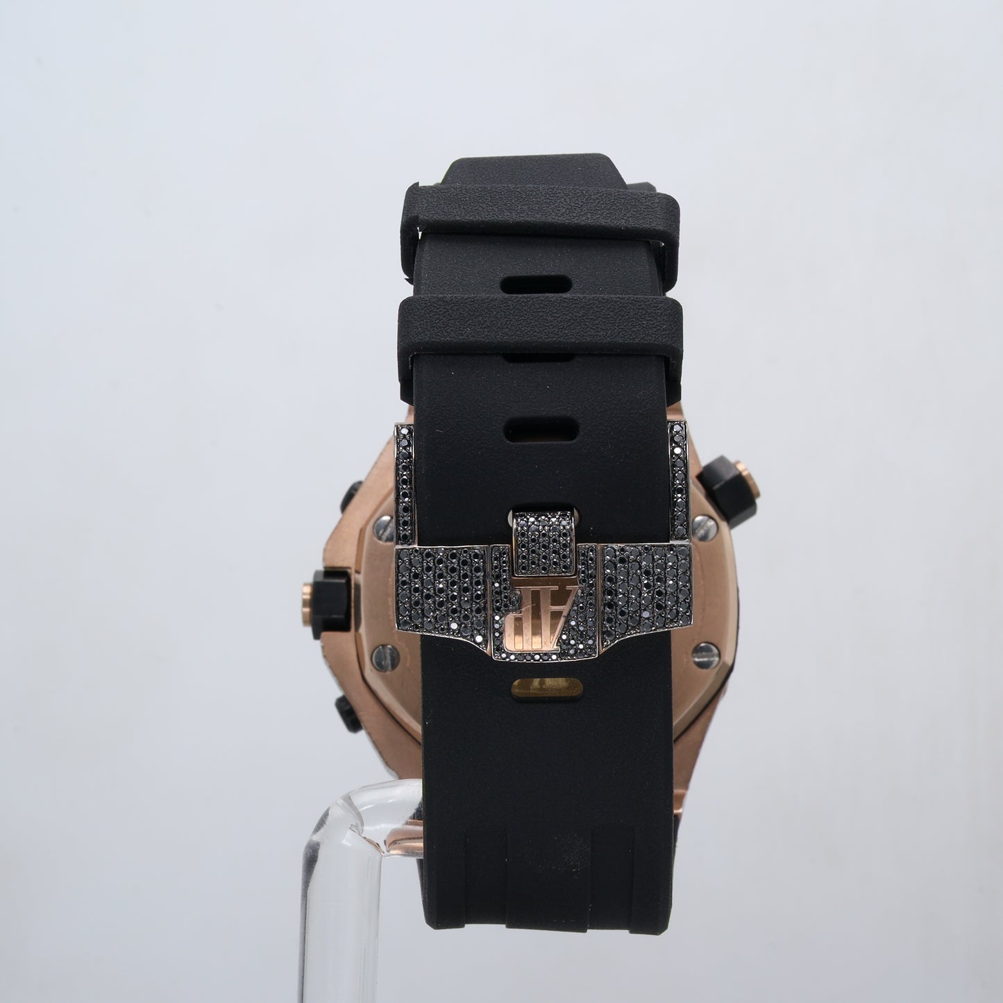 Luxury Diamond Watch Ap Gray