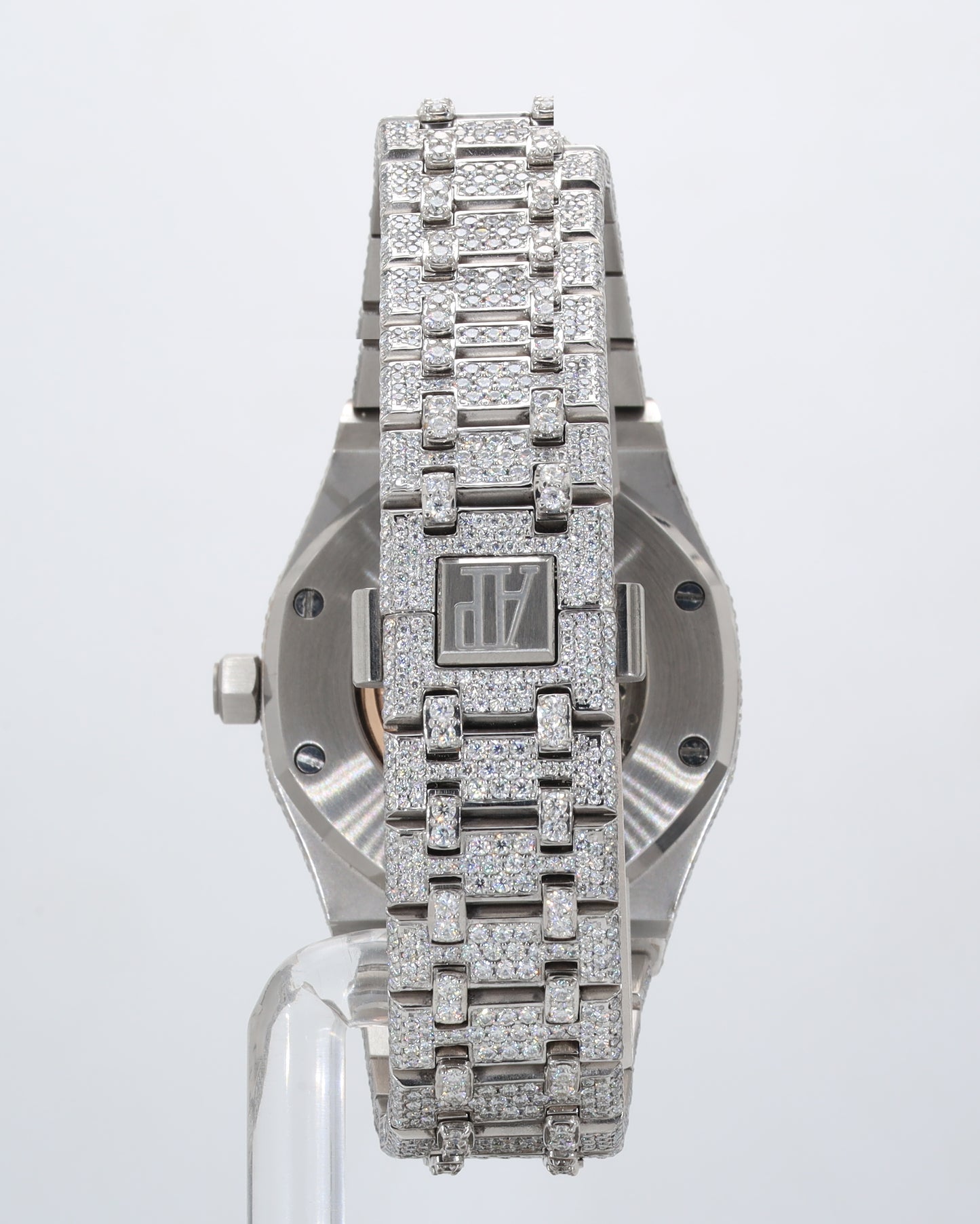 Luxury Men's Watch AP White With Belt Collet