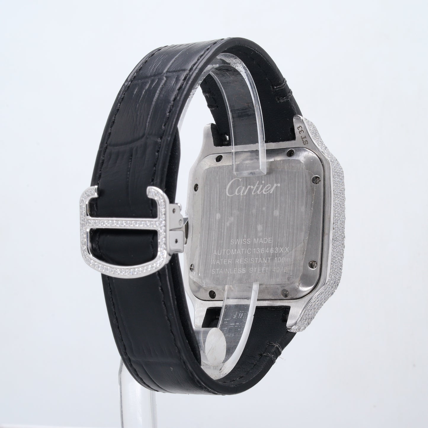 Luxury Men's Diamond Watch Cartier
