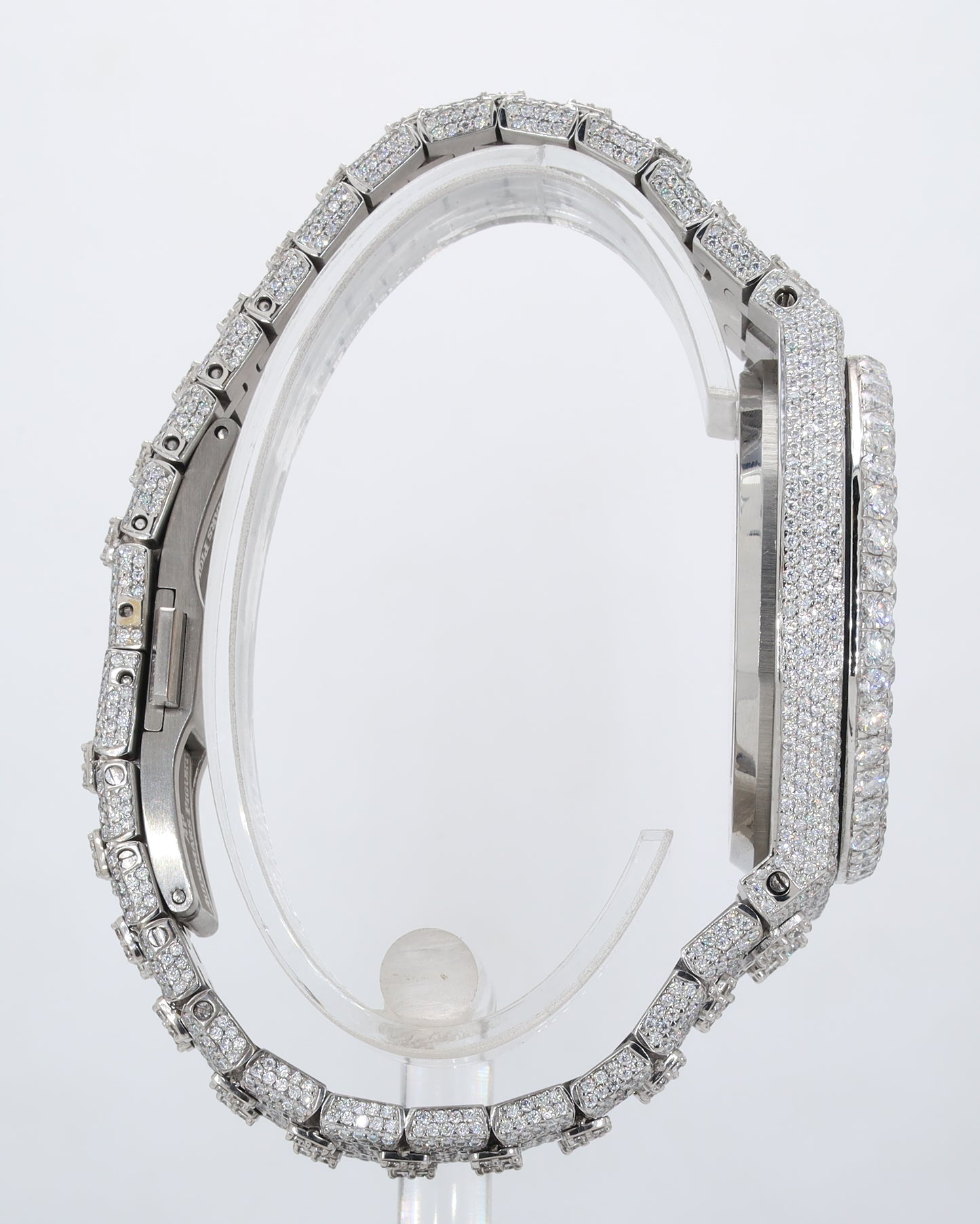 Luxury Men's Watch AP White With Belt Collet