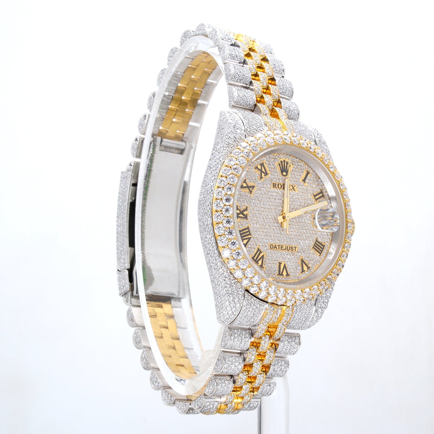 Luxury Men's Diamond Watch Rolex