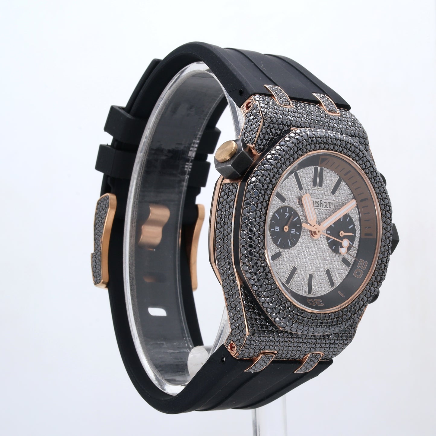 Luxury Men's Watch AP Rose Black