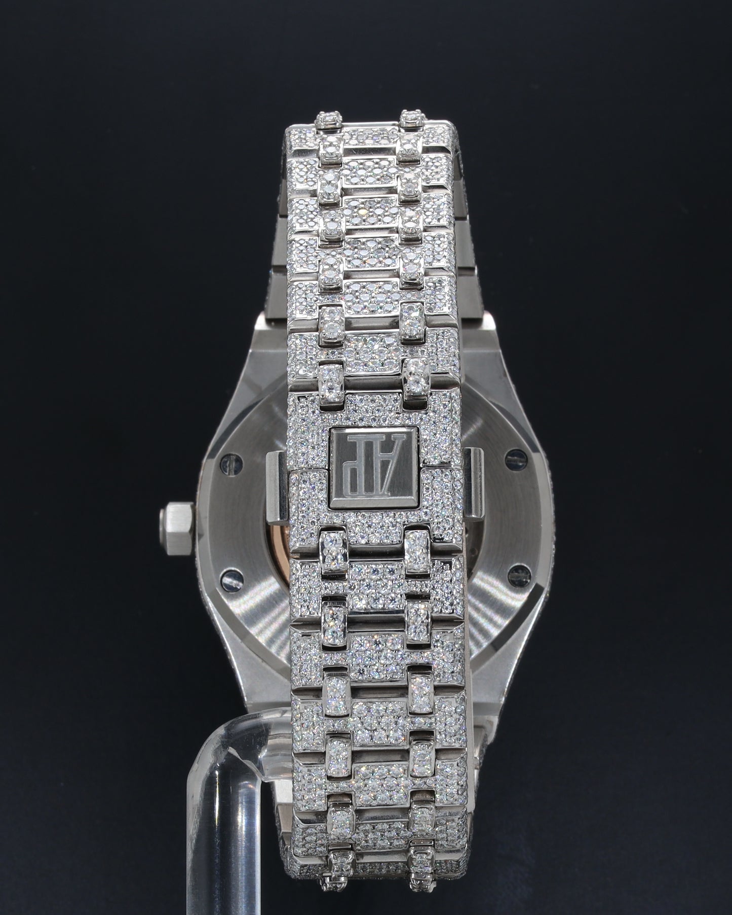 Luxury Men's Watch AP White With Belt Collet