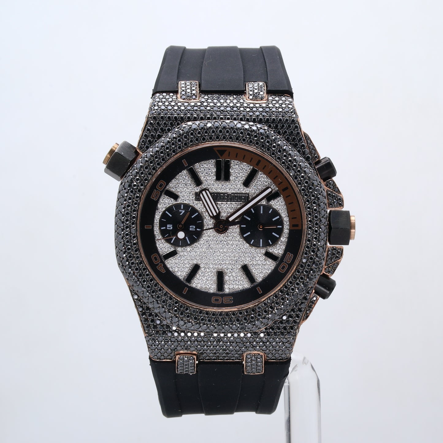 Luxury Men's Watch AP Rose Black