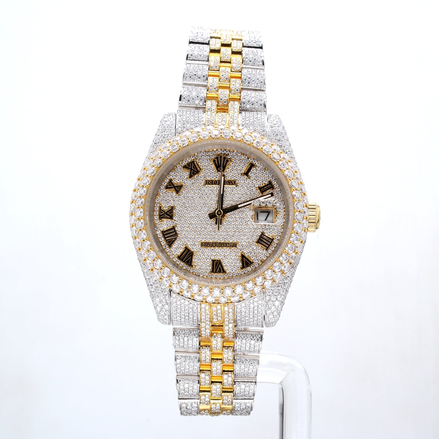 Luxury Men's Diamond Watch Rolex