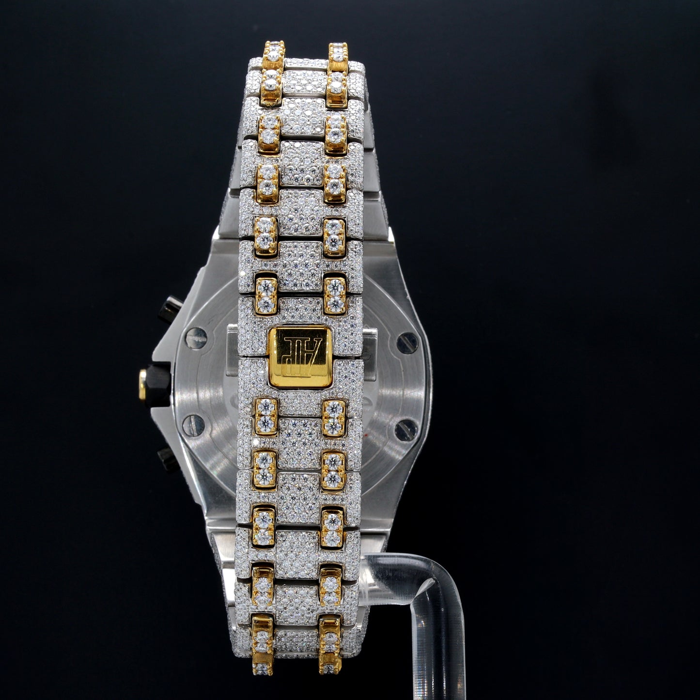 Luxury Men's Watch  AP Yellow & White