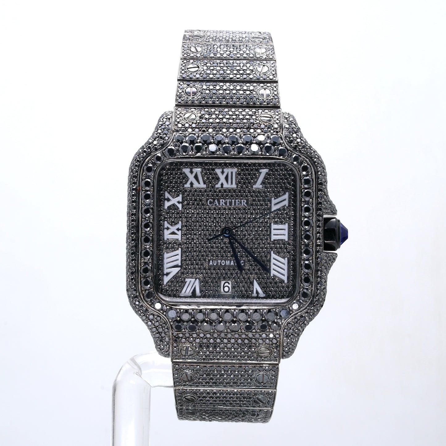 Luxury Men's  Watch  Cartier Black