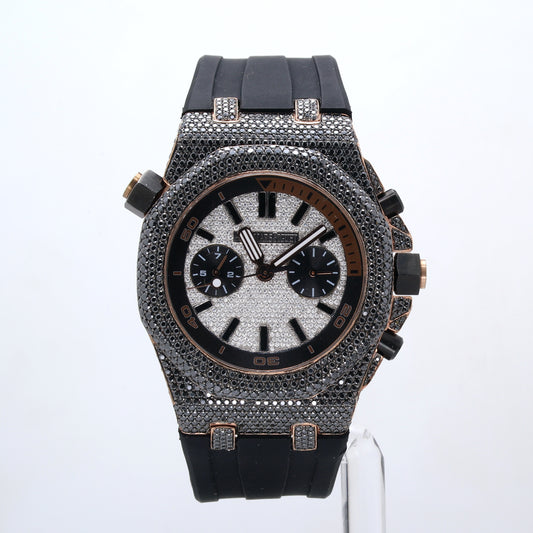 Luxury Men's Watch  AP  Rose Black