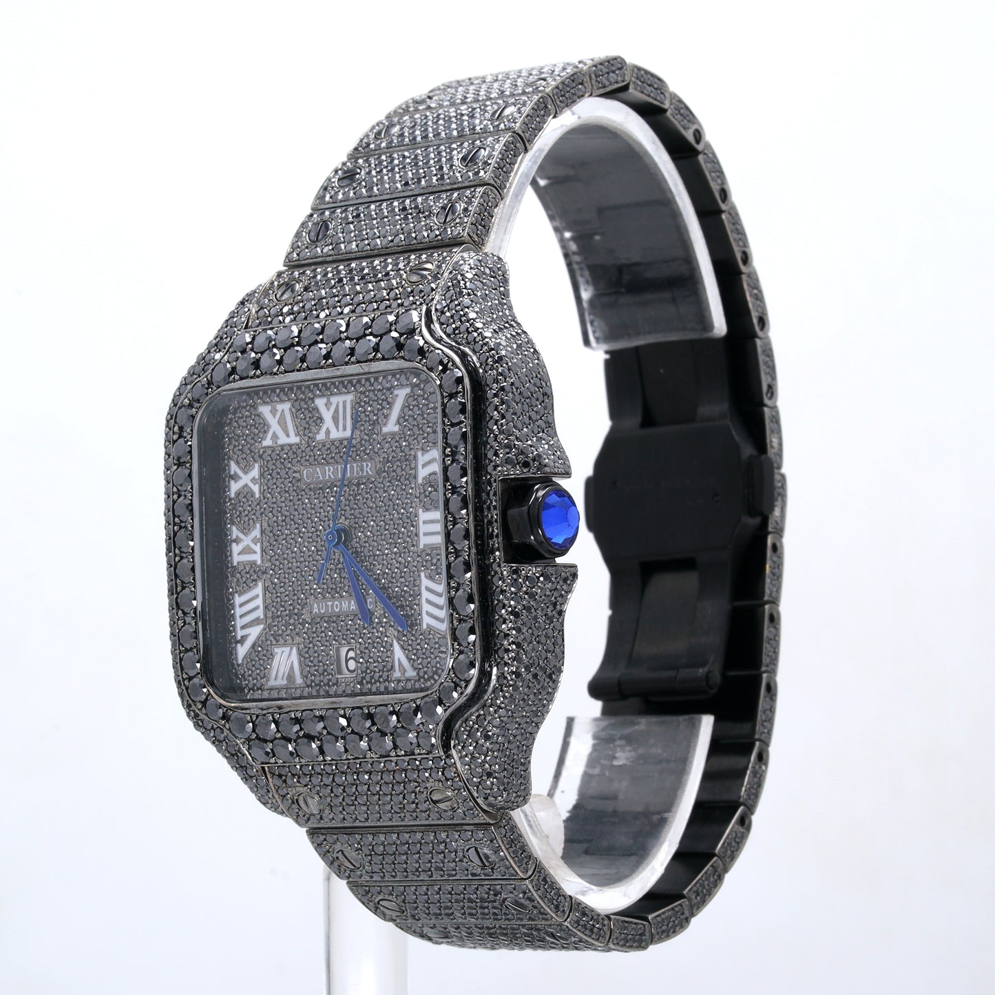 Luxury Men's  Watch  Cartier Black