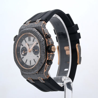 Luxury Men's Watch  AP  Rose Black