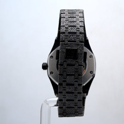 Luxury Diamond Watch AP Black