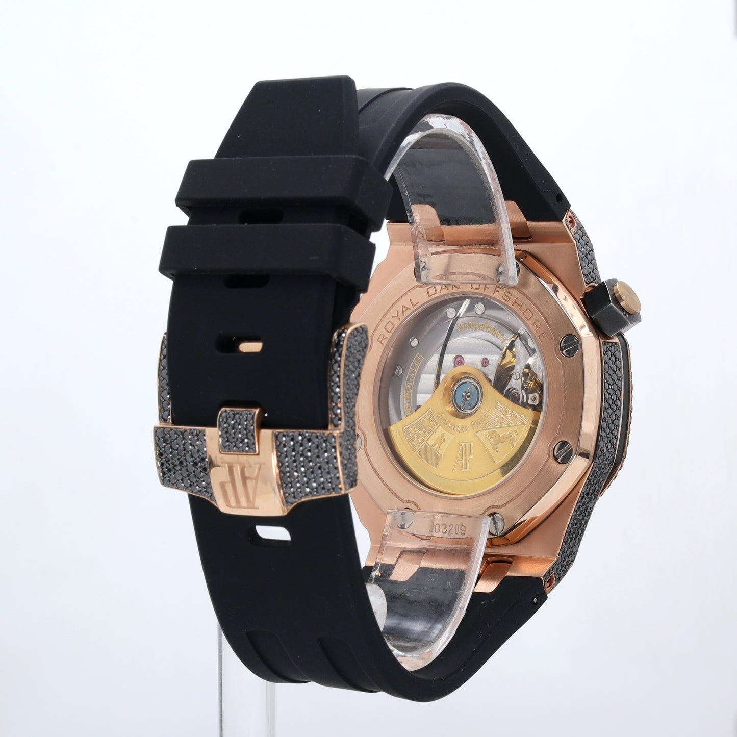 Luxury Men's Watch  AP  Rose Black