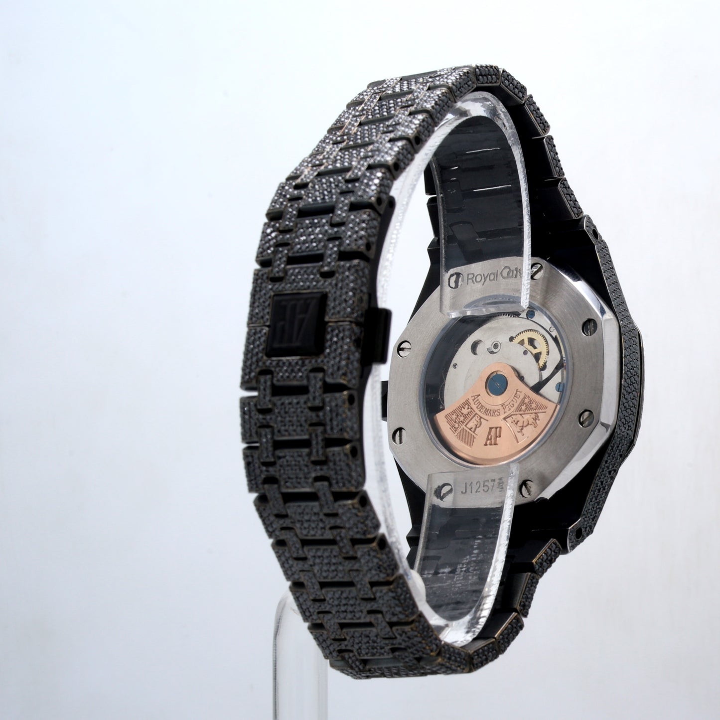 Luxury Diamond Watch AP Black