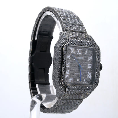 Luxury Men's  Watch  Cartier Black