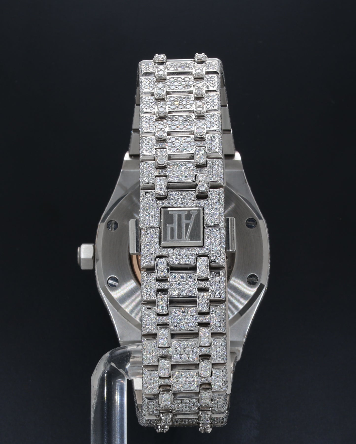 Luxury Men's Watch  AP White With Belt Collet