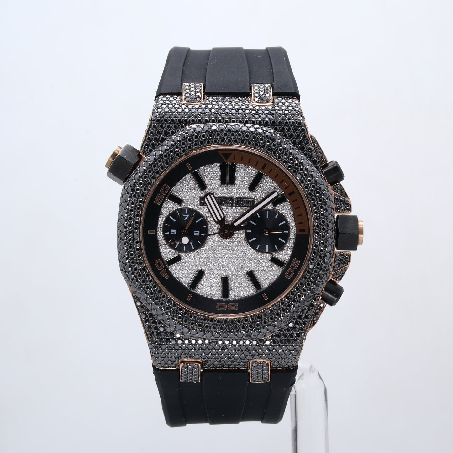 Luxury Men's Watch  AP  Rose Black